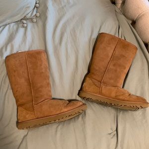 Brown tall classic ugg boots
